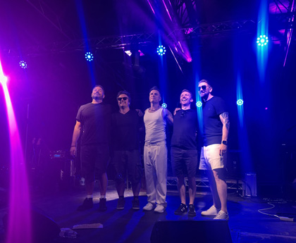 robbie williams tribute band