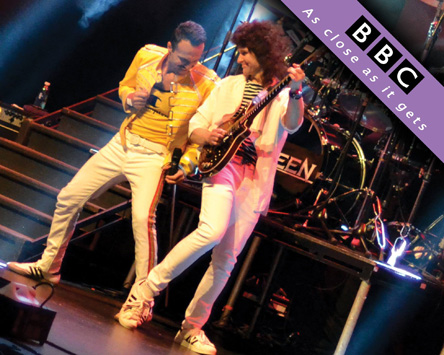 flash a tribute to queen - freddie and brian bbc