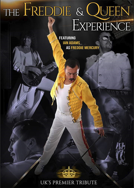 the freddie and queen experience - poster